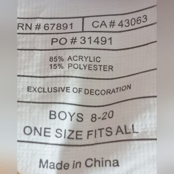 YOUTH NCAA Tennessee Volunteers Beanie Hat Knit Cap Orange White - Picture 8 of 8